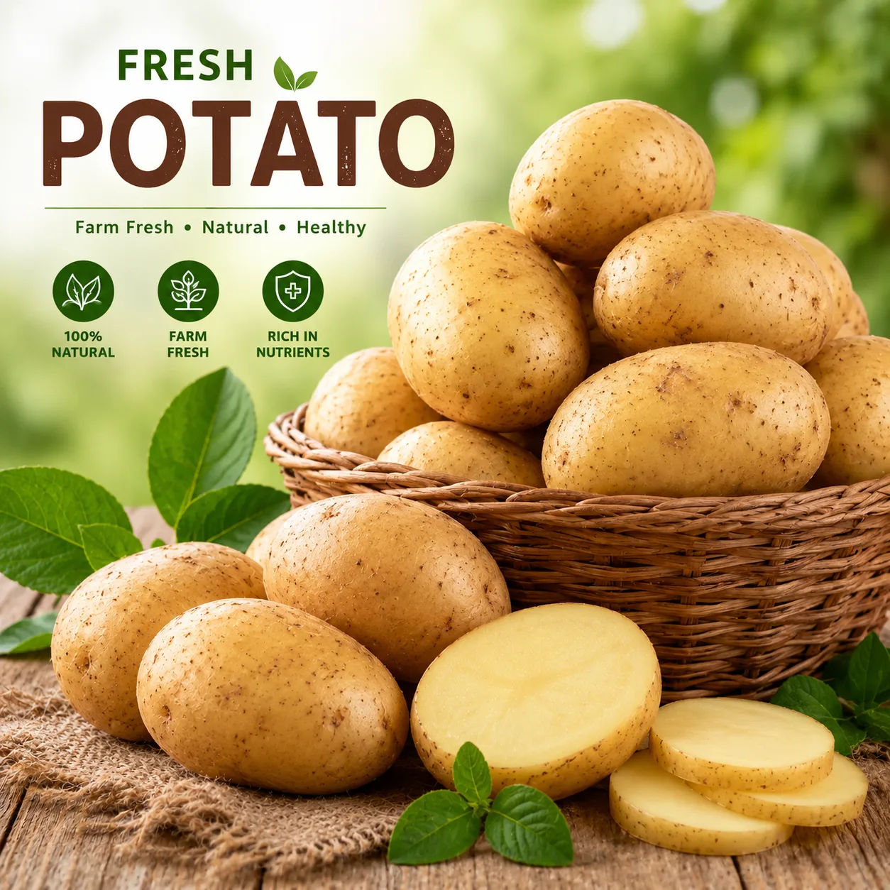 🥔 Fresh Farm Aaloo – Daily Kitchen Essential